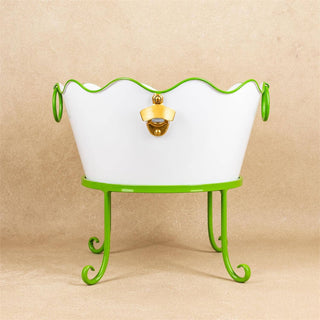Garden Party Scalloped Beverage Tub (Pk/02).