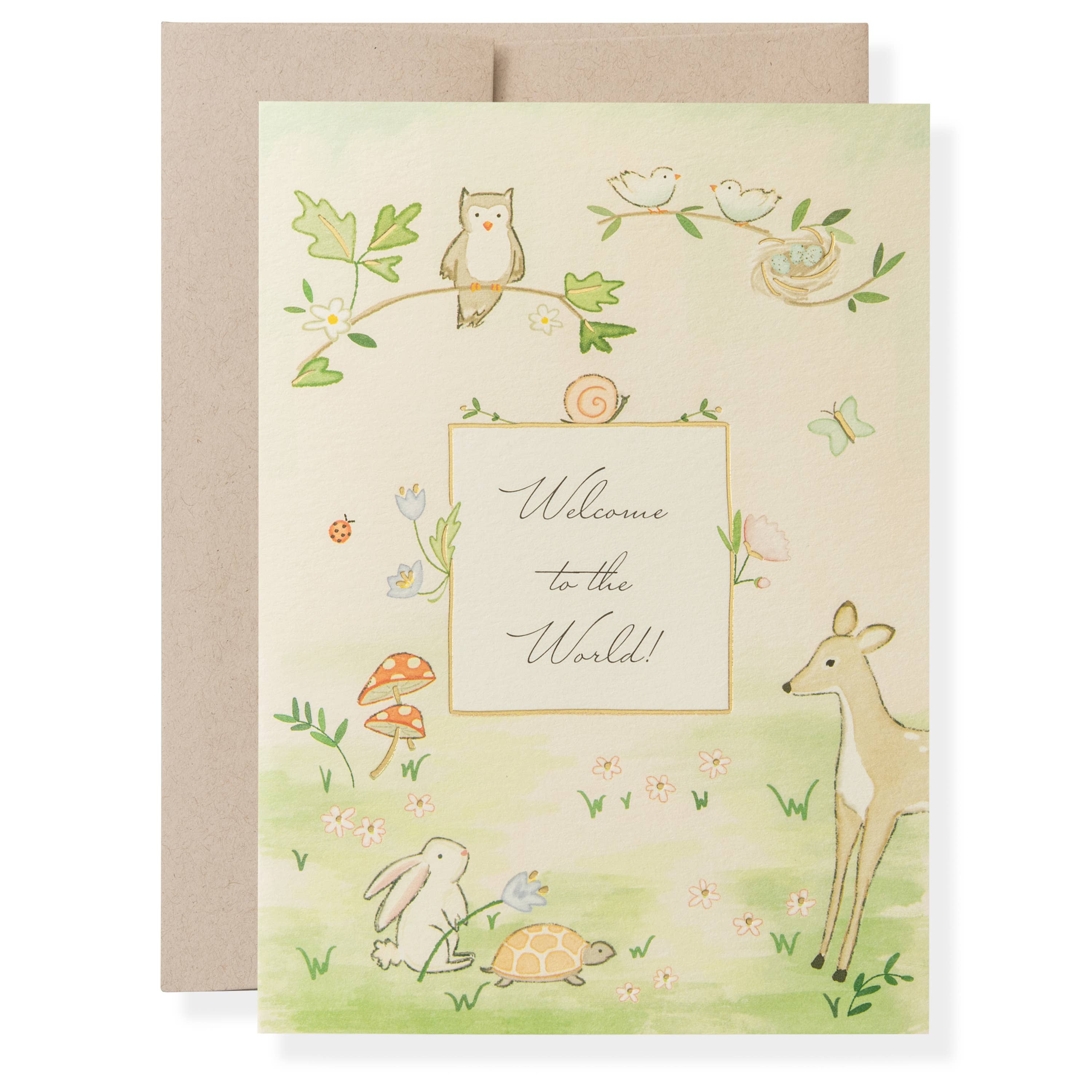 Woodland Baby Greeting Card – Chestnut Lane Antiques & Interiors