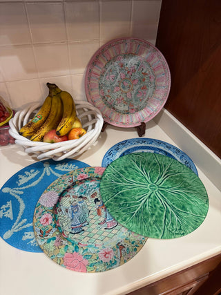 Grandmillennial China Plate Cutting Board.