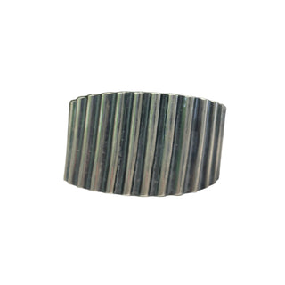 Sterling Pleated Cuff