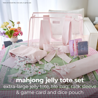 Case-Mate Mahjong Jelly Tote Set.