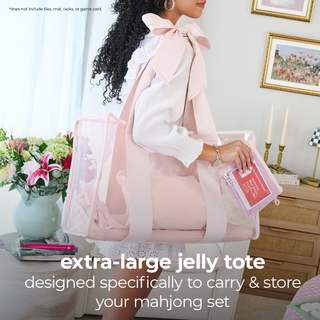Case-Mate Mahjong Jelly Tote Set.