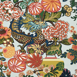 Schumacher Chiang Mai Dragon Wallpaper.