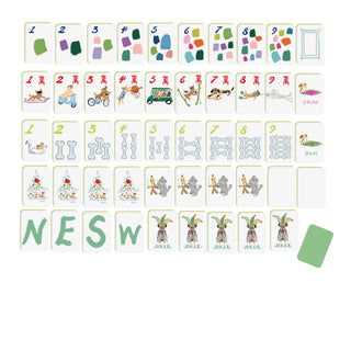 Doggie Dog Mahjong Tiles (Preorder).