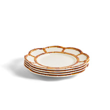 Load image into Gallery viewer, Set of 4 Bamboo Touch Salad/Dessert Plates
