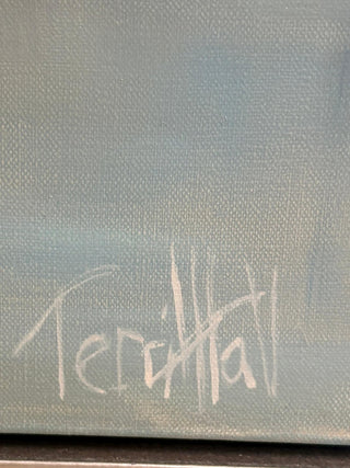 'White Orchid' Original Painting by Terri Hall