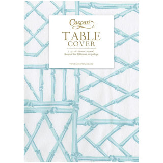 Bamboo Screen Robin's Egg Paper Linen Table Covers