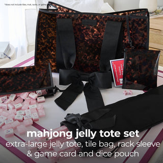 Case-Mate Mahjong Jelly Tote Set.