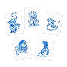 Load image into Gallery viewer, Chinese Zodiac Chinoiserie Calendar 2025
