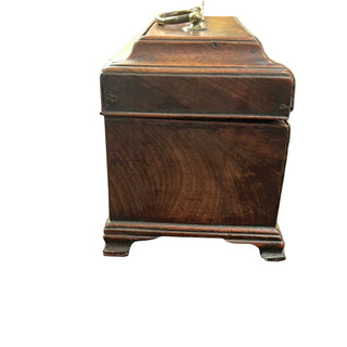 Cuban Mahogany Tea Caddy Circa 1780-1790
