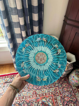 Grandmillennial China Plate Cutting Board.