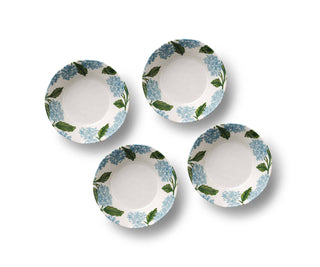 Hydrangea Melamine Bowls.