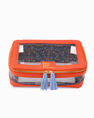 Orange Tile Storage Bag.