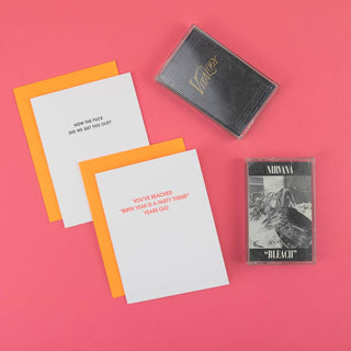 How The Fuck Did We Get This Old Funny Birthday Card.