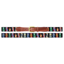Load image into Gallery viewer, Smathers &amp; Branson Needlepoint Belt - Beer Cans
