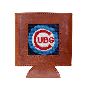 Smathers & Branson Needlepoint Can Cooler - Cubs