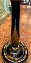 Load image into Gallery viewer, Black Chinoiserie 1920&#39;s Floor Lamp
