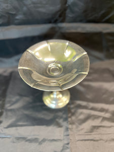 Sterling Silver Fluted Compote