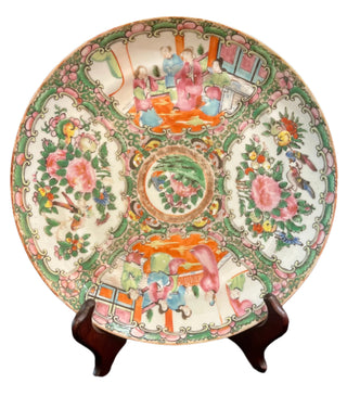Vintage Rose Medallion Plate