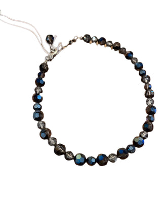 Vintage Emily Ray Sterling Silver and Swarovski Necklace