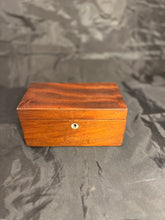 Load image into Gallery viewer, Antique Mahogany Tea Caddy
