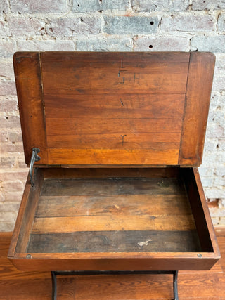 Antique School Desk