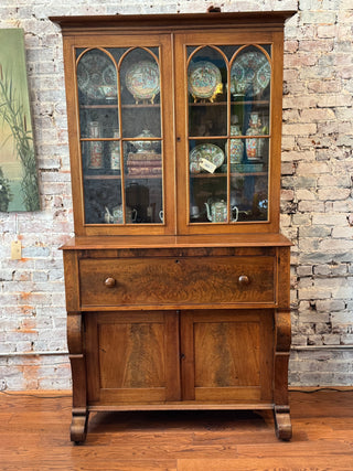 Empire Late !800's Walnut Butler's Secretary