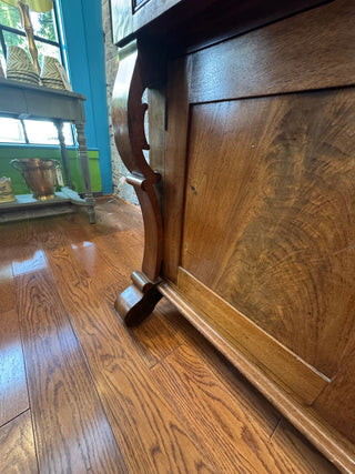 Empire Late !800's Walnut Butler's Secretary