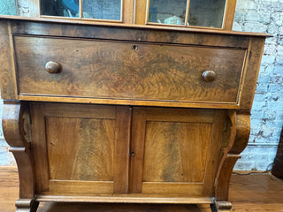 Empire Late !800's Walnut Butler's Secretary