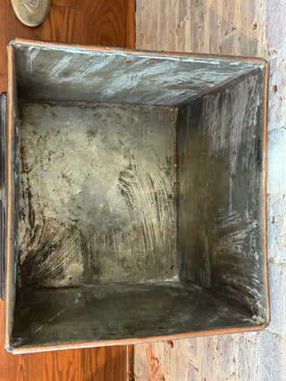 Large Copper Cellarette With Custom Stand