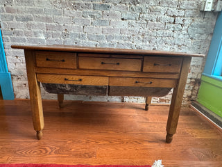 Antique Possum Belly Baker's Table