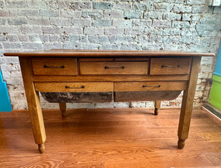 Antique Possum Belly Baker's Table