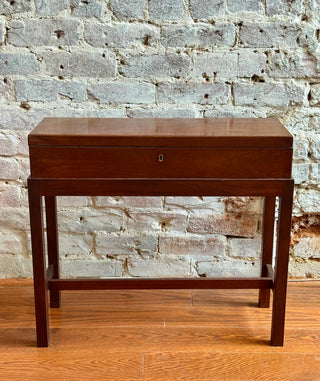 Antique Box On Stand