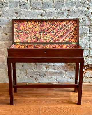Antique Box On Stand