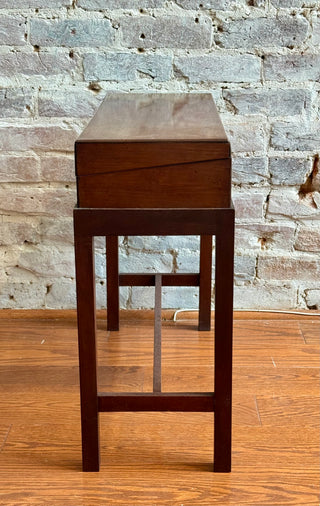 Antique Box On Stand