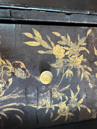 Victorian Chinoiserie Style Sewing Table