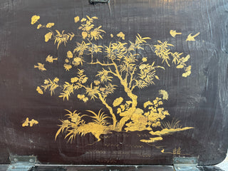 Victorian Chinoiserie Style Sewing Table