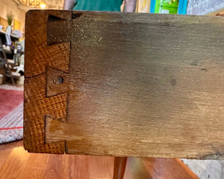 Antique Oak Teacher's Desk