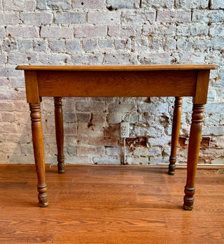 Antique Oak Teacher's Desk