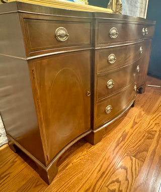Vintage Baker Serpentine Buffet