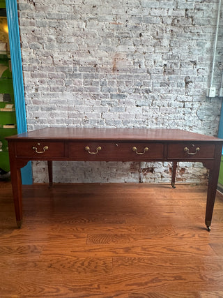 Winston Churchill Replica Mahogany Partner's Desk