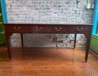 Winston Churchill Replica Mahogany Partner's Desk