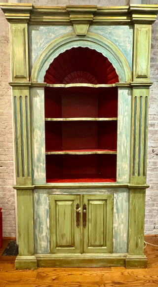 Painted Corner Cabinet