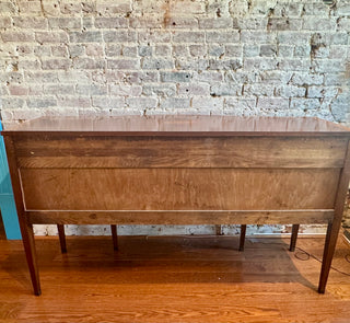 Antique English Mahogany Sideboard with Rosewood Inlay