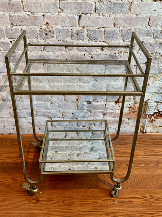 Summit Gold Bar Cart