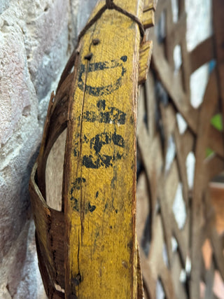 Antique Tobacco Leaf Basket