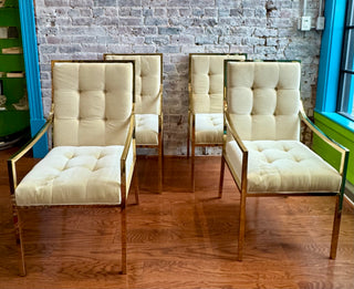 Set of Four Ballard Design Darla Dining Room Chairs