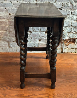 english Oak Twisted Barley Table