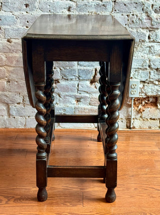 english Oak Twisted Barley Table