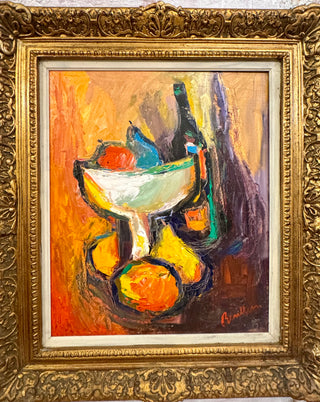 Still Life Signed Framed Painting.